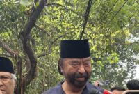 Melayat ke Rumah Duka, Surya Paloh Kenang Mendiang Guruh Soekarnoputra sebagai Sahabat Dekat