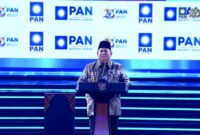 Prabowo Emosional di HUT ke-28 PAN: Puji Kesetiaan Sahabat di Masa Sulit