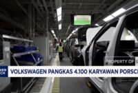 Volkswagen Bakal Kurangi 4.100 Pekerja Porsche