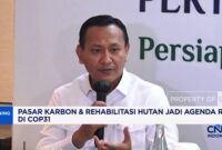 Agenda COP31: Indonesia Dorong Pasar Karbon dan Pemulihan Hutan