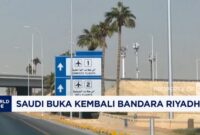 Bandara King Khalid Riyadh Kembali Beroperasi Penuh Usai Serangan