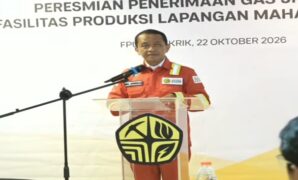 Gas Perdana Sumur JNE #6 Mengalir di Kaltim, FPU Jangkrik Menuju Kapasitas Penuh 750 MMSCFD