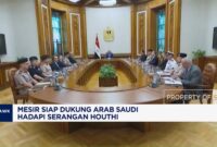 Mesir Siap Bantu Arab Saudi Hadapi Ancaman Serangan Houthi