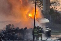 Tragedi Pengisian Solar Mandiri di India: Truk Terbakar Hangus, Lima Pekerja Tewas